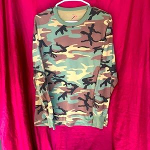 Rothco long sleeve camo t-shirt
